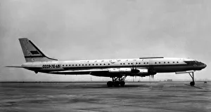 Propellor Prints: The Tupolev Tu-114 Rossiya, was the largest commercial aircraft in the world
