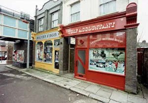 TV Programme: Eastenders March 1994 Video shop managed by Nigel Bates an bookies