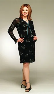 TV Programme Take the High Road Catriona Evans celebrity fashion feature
