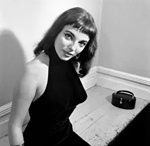 TV Programmers Whats my Line'. Actress Joan Collins who appeared