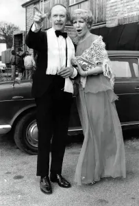 TV Programmes George and Mildred. George (Brian Murph) and Mildred (Yootha Joyce