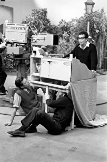 TV programmes Square World': Michael Bentine seen here on the set of