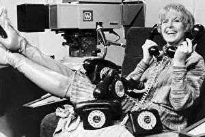 00000 Prints: TV and radio presenter Gloria Hunniford opens Ulster Television with her own show