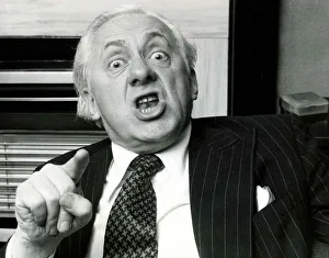 Presenters Prints: Former TV Talent spotter Hughie Green told a radio newsman to get lost in an astonishing