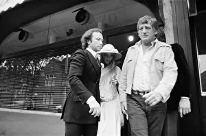 Bride Prints: Twiggy, pictured after her wedding to Michael Whitney at Richmond Registry Office