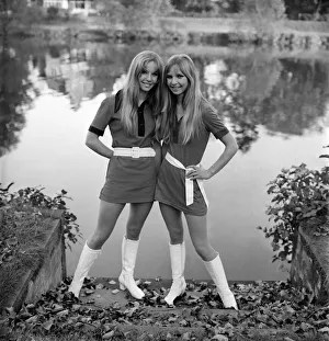 Twins Jullette and Gillian King are fussy about the modelling assignments they take