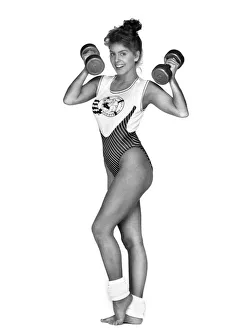 Twists... hold weights, swing upper body round to right and hold