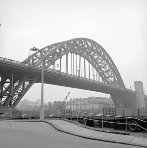 The Tyne Bridge spanning the River Tyne, North East England
