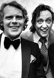Entertaiment Prints: Tyne Tees Television presenter Bill Steel with comedian Ken Dodd on 5th November 1981