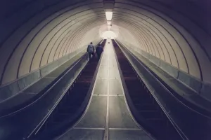 The Tyne Tunnel, runs under the River Tyne from Howdon in North Tyneside to Jarrow in