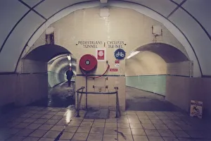 00380 Prints: The Tyne Tunnel, runs under the River Tyne from Howdon in North Tyneside to Jarrow in