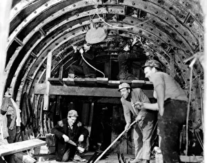 00380 Prints: The Tyne Tunnel, runs under the River Tyne from Howdon in North Tyneside to Jarrow in