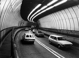00380 Prints: The Tyne Tunnel, runs under the River Tyne from Howdon in North Tyneside to Jarrow in