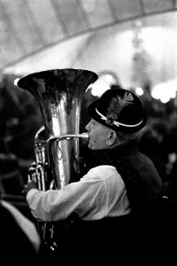 Core23 Prints: The Tyneside Beer Festival at Gosforth 22 April 1973 - A member of band