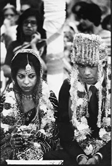 Hindu Prints: Tyneside Hindu bride Sasha Bedi, aged 28, married a man she