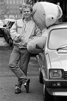 Bear Prints: UB40 helping to promote the Childrens Hospice charity appeal. 16th April 1986