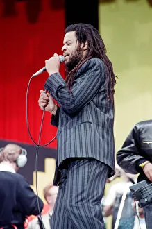 Ub40 Prints: UB40 performing at the Nelson Mandela 70th Birthday Tribute concert