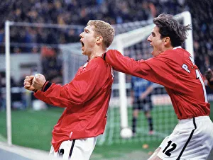 UEFA Champions League Quarter Final Second Leg match at the San Siro Stadium