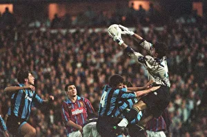 UEFA Cup match second leg, Aston Villa 1- 0 Inter Milan, held at Villa Park