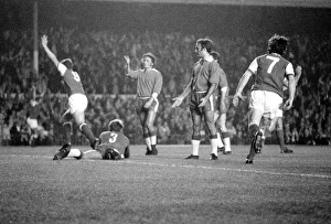 UEFA Fairs Cup Second Leg match at Highbury Arsenal v Lazio September 1970