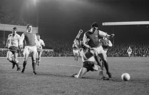 UEFA Inter City Fairs Cup match at Highbury Arsenal v Beveren Arsenal