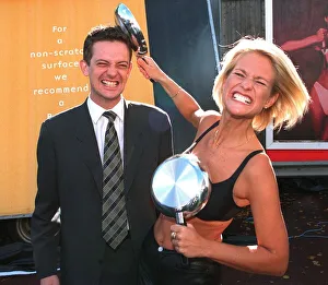 Ulrika Jonsson launches a new Berlei Bra ad campaign 1997 with the help of