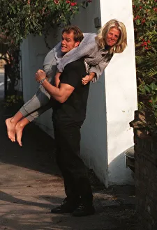 Ulrika Jonsson TV presenter back together with boyfriend Gladiator Hunter alias James