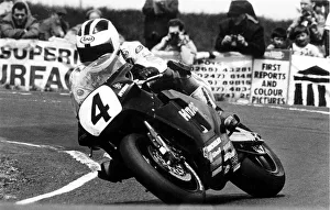 00195 Prints: Ulster Motorcyclist Robert Dunlop Robert Dunlop first senior race