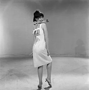 Mouth Prints: Una Stubbs rehearsing for the Dick Emery Show'at the BBC Television Theatre