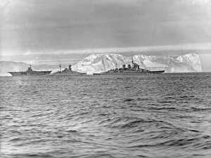 Battleship Prints: Units of the Naval forces covering the passage of convoys through the Mediterranean