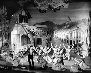 It was a most unorthodox pantomime. Vic Oliver was playing Cinderella, Dickie Valentine