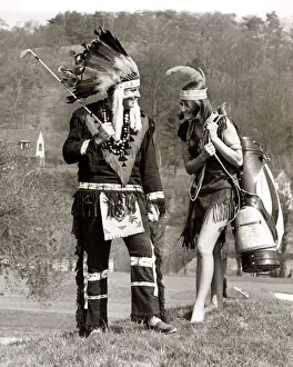 Unusual - Peter Allis British Golfer - April 1968