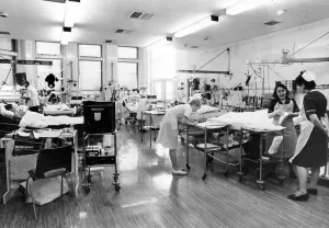 Ward Prints: As unwell as can be expected the intensive care unit at the Cardiff Royal Infirmary