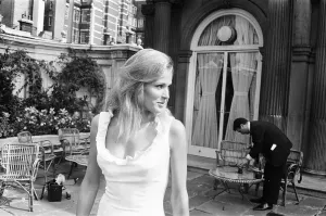 01105 Prints: Ursula Andress, swiss actress, photo-call for 1965 film SHE