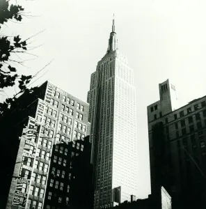 New York City Prints: USA New york Empire State building views of New york at daytime