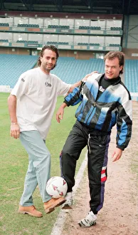 Man City Prints: Uwe Rosler & Maurizio Gaudino, Manchester City football players, German signings