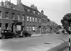 Houses And Housing Prints: Uxbridge High Street, opposite Harefield Road 1936