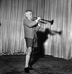 00048 Prints: V. C. G. B. Luncheon: 10 years old Nigel Hopkins from Bournemouth entertained