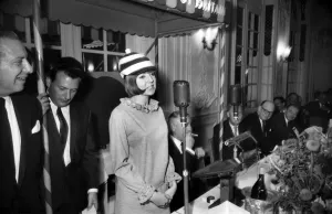 V. C. G. B. Luncheon: Cilla Black receives her award and speaks to the audience