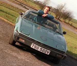V reg Triumph TR7 February 1999 belonging to Alec Martin from Stewarton for Road Record