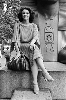 Valerie Harper, American actress and star of TV Series Rhoda, photocall in London