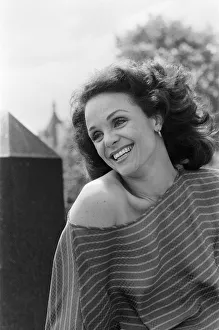 Valerie Harper, American actress and star of TV Series Rhoda, photocall in London
