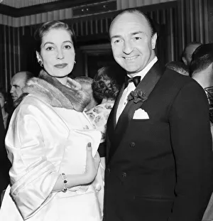 Premieres Prints: Valerie Hobson and husband John Profumo Minister of State for Foreign Affairs seen here