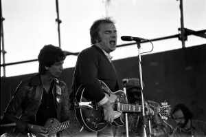 Van Morrison Concert Balmoral Northern Ireland June 1980 Van Morrison in action