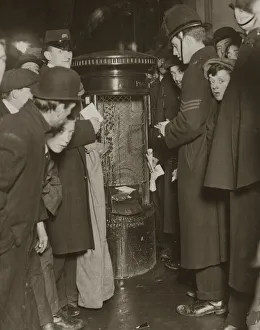 Rights Prints: Vandalism by Suffragettes December 1912 Police Officer