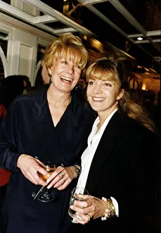 Vanessa Redgrave Actress with daugther Natasha Richardson at the variety culb awards