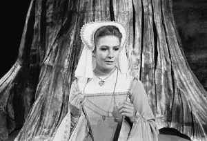 Vanessa Redgrave as Rosalind, dressed as a women in the RSC production of