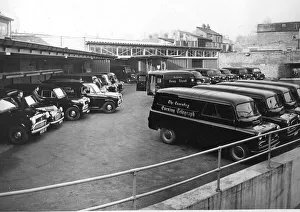 These vans made up the fleet belonging to the Coventry Evening Telegraph newspaper in