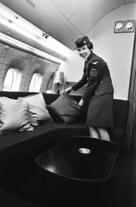 Cabin Prints: VC10 crew for Queens flight to South Africa 30h October 1968