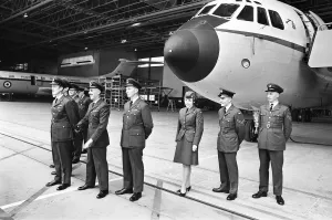 VC10 crew for Queens flight to South Africa 30h October 1968